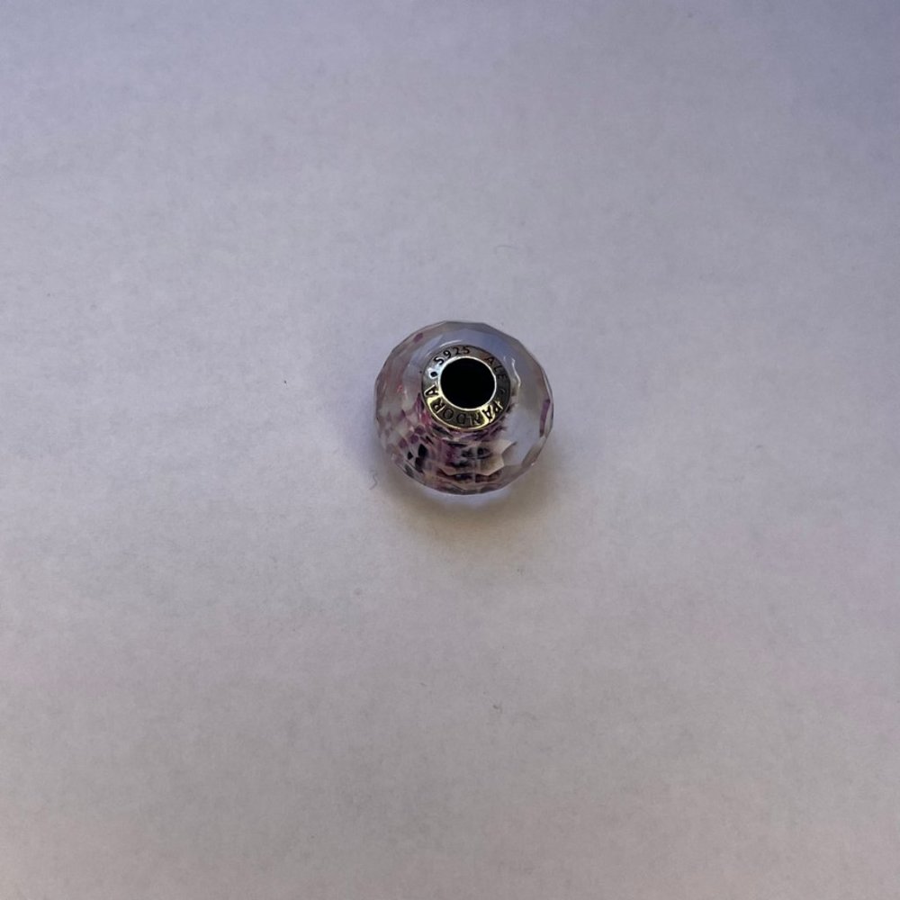 Pandora Transparent Purple Charm